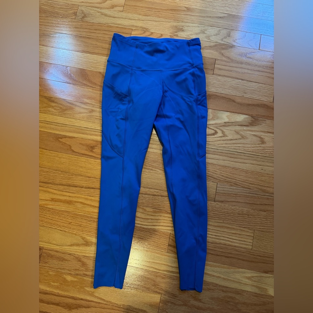 Lululemon Blue Leggings size 4
